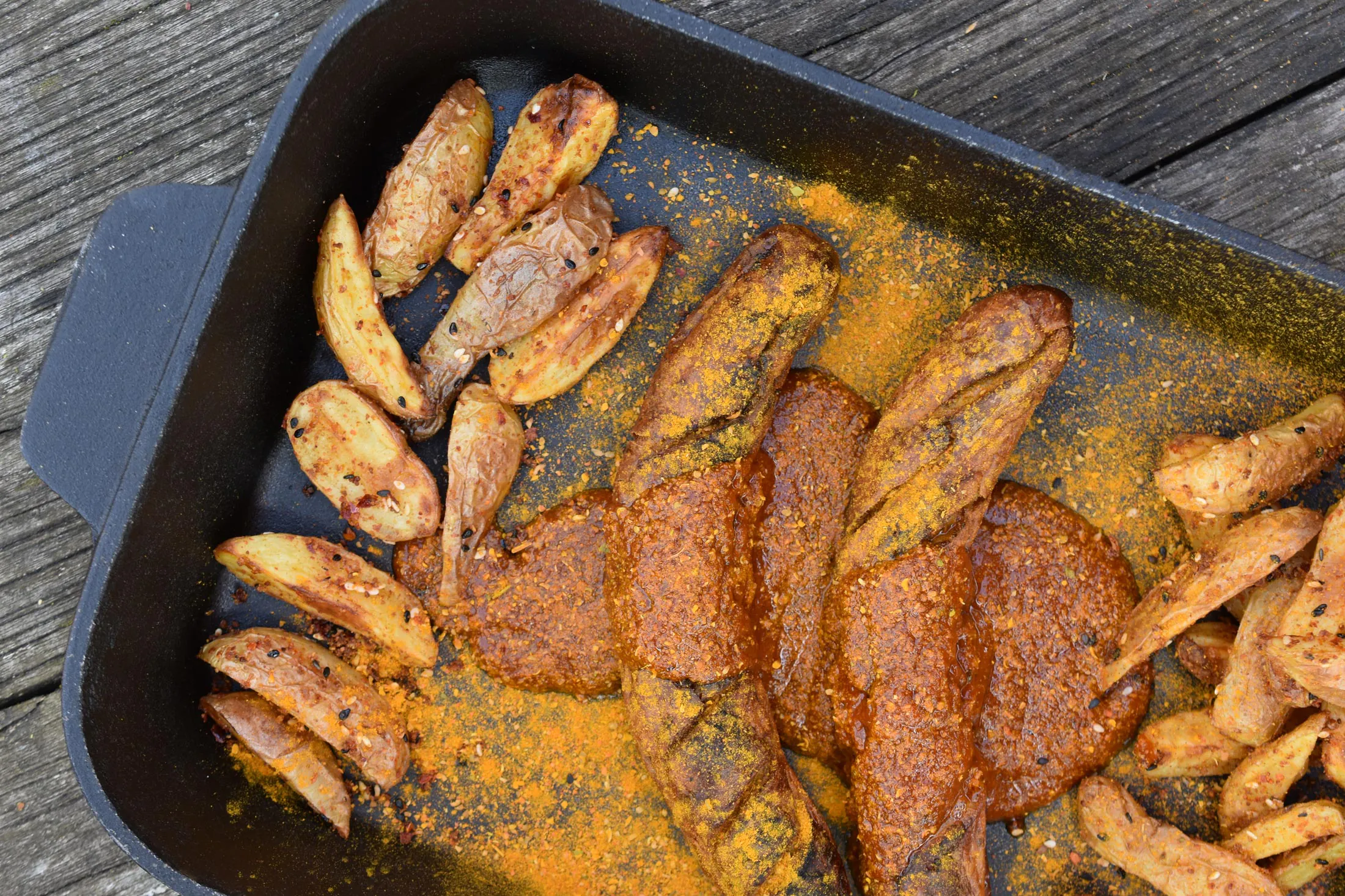 Currywurst | Thai Curry | Korean S(e)oul Rub Wedges
