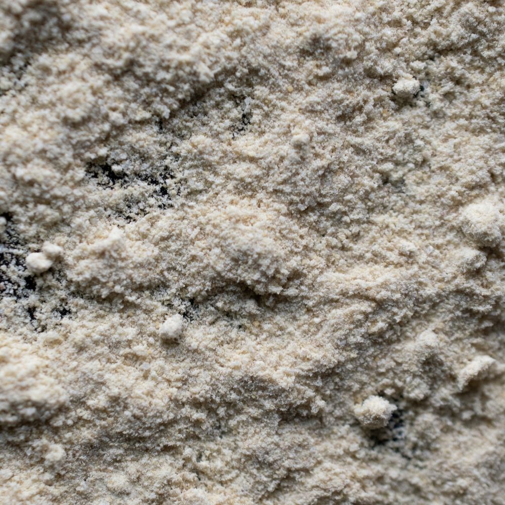 Detailaufnahme Bockshornklee gemahlen