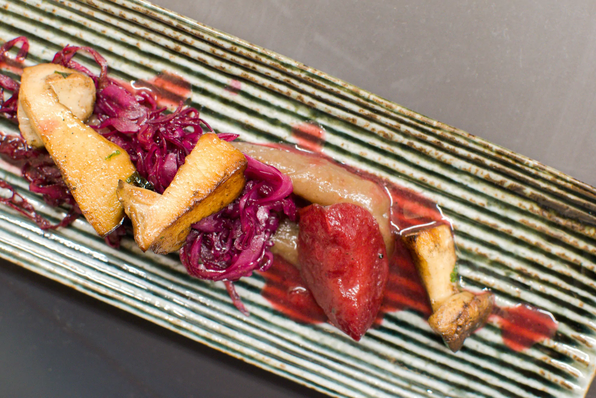 Rotkrautsalat | Apfelstrudelgewürz | Waldpilzen | Ingwer-Pflaume