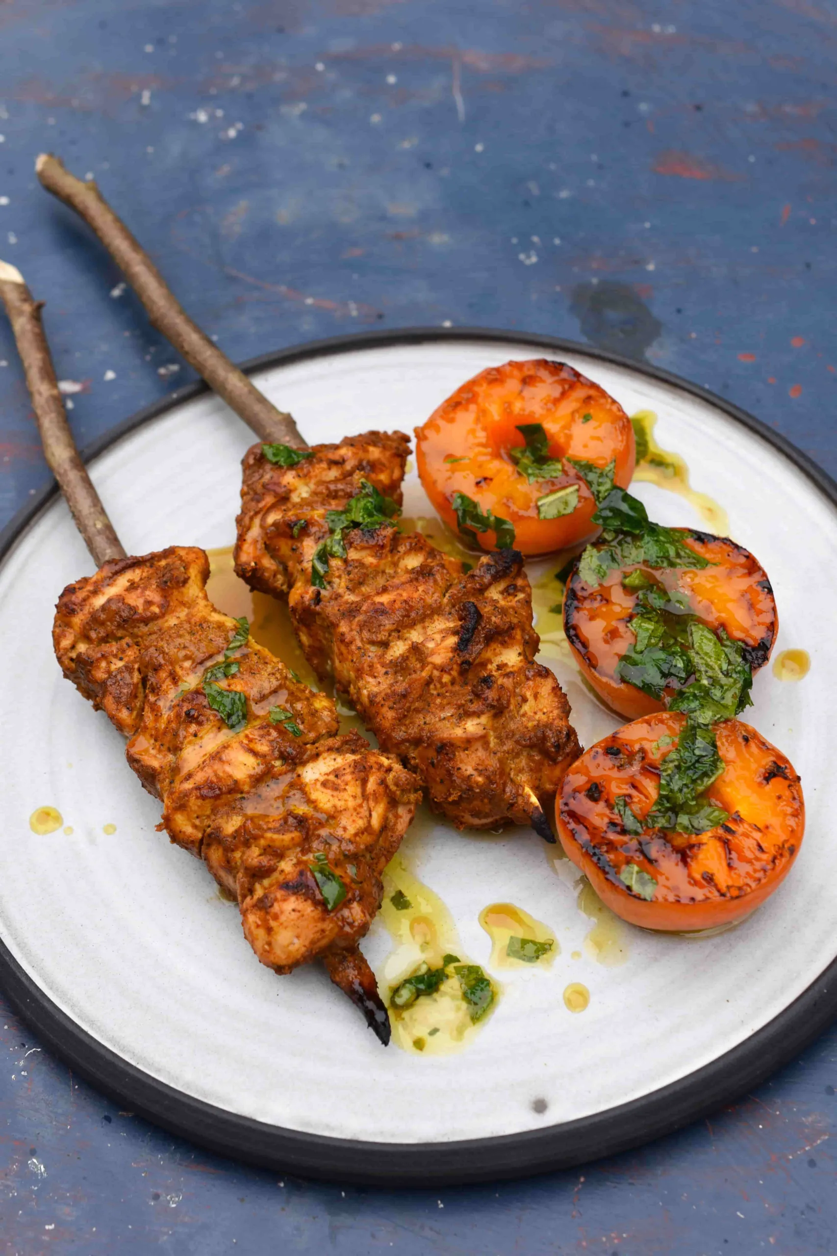Tandoori Hähnchen | Gegrillte Aprikose