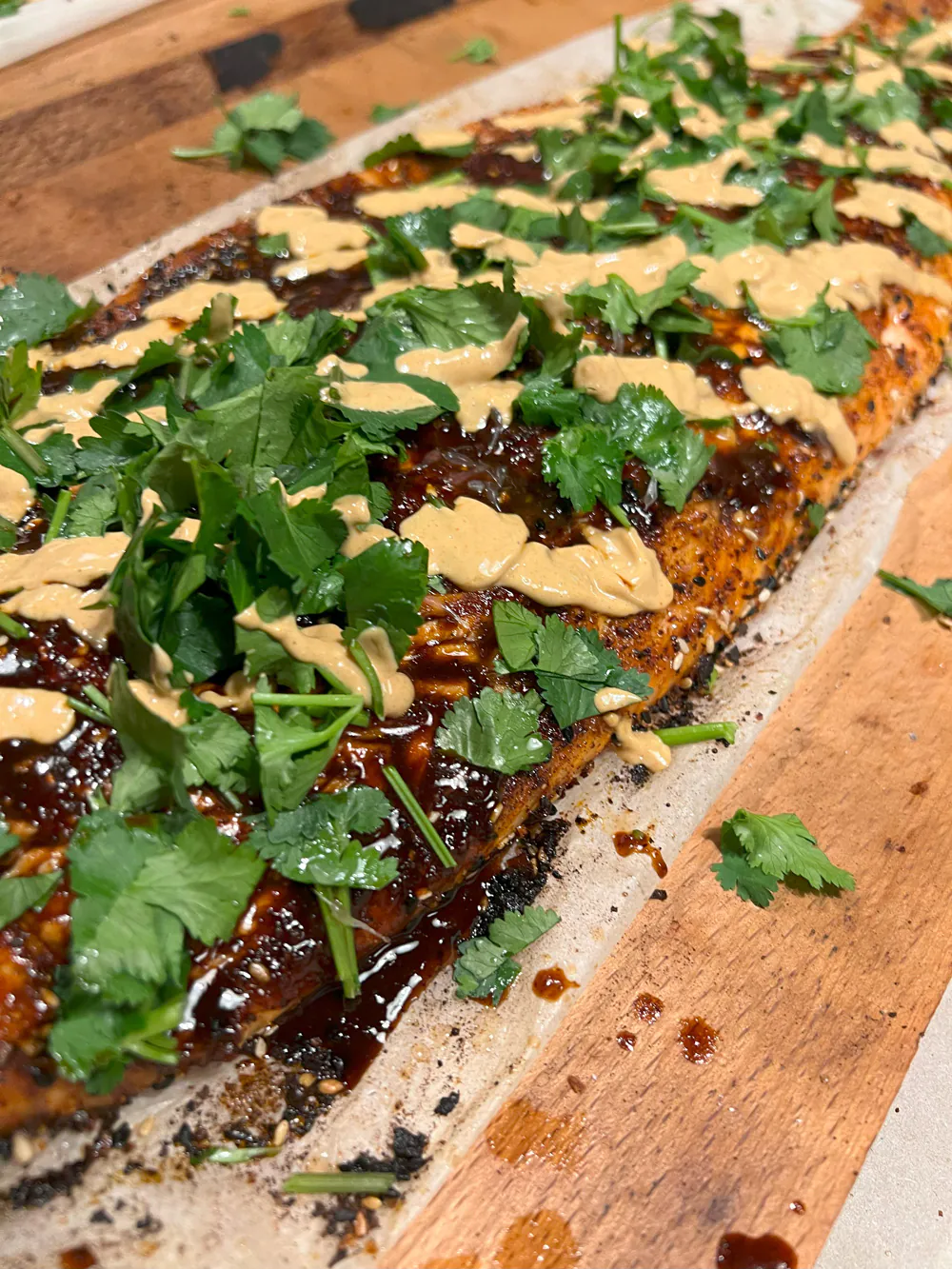 Flammlachs | Szechuan Teriyaki Sauce | Korean S(e)oul Rub
