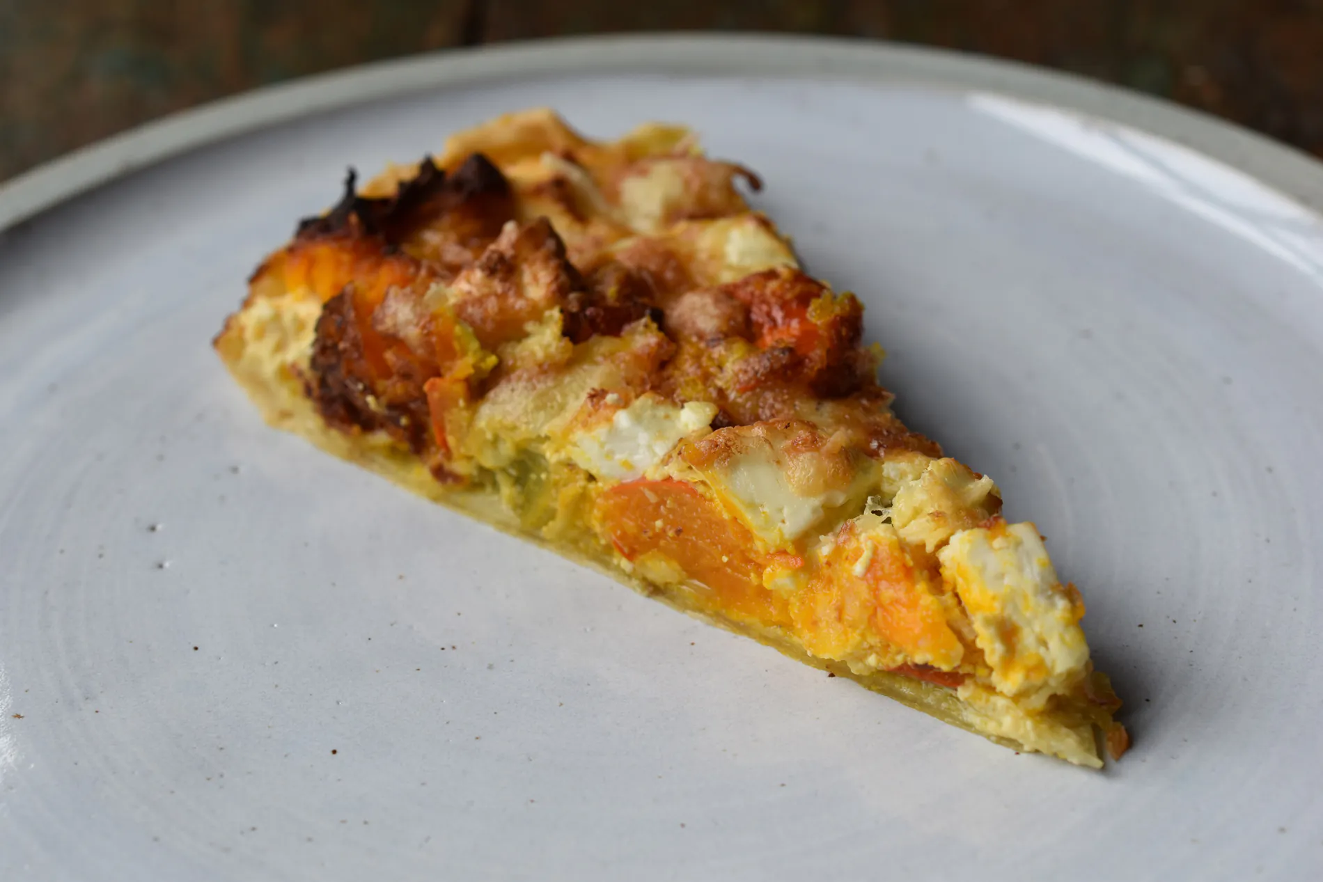 Kürbis-Quiche | Lauch | Feta | Café de Paris