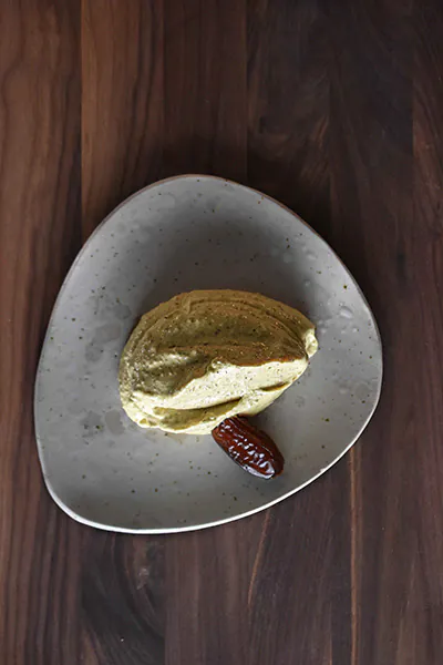 Curry-Dattel-Creme | Orient Curry | Ziegenfrischkäse | Datteln
