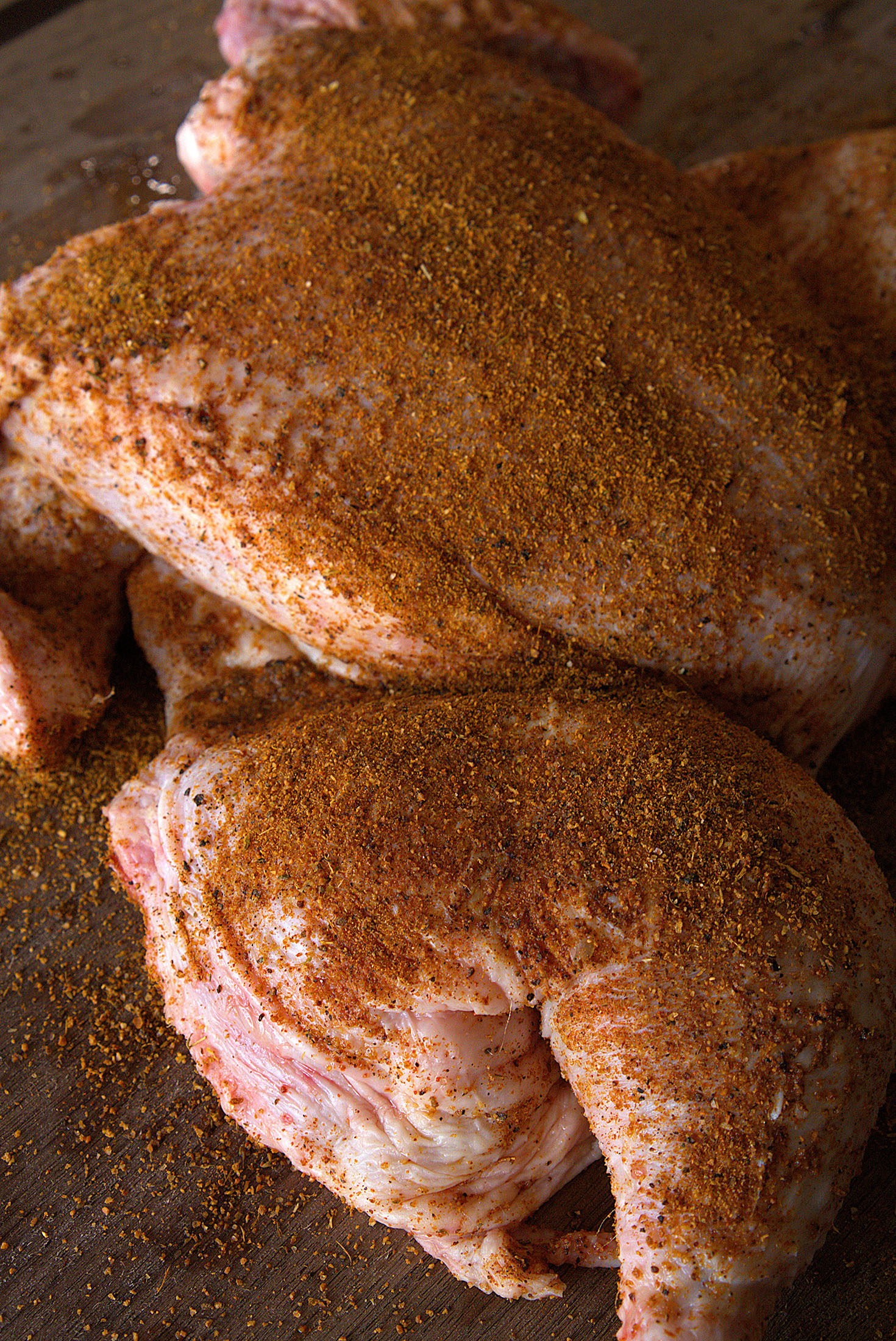 Cajun Spiced Spatchcock Chicken