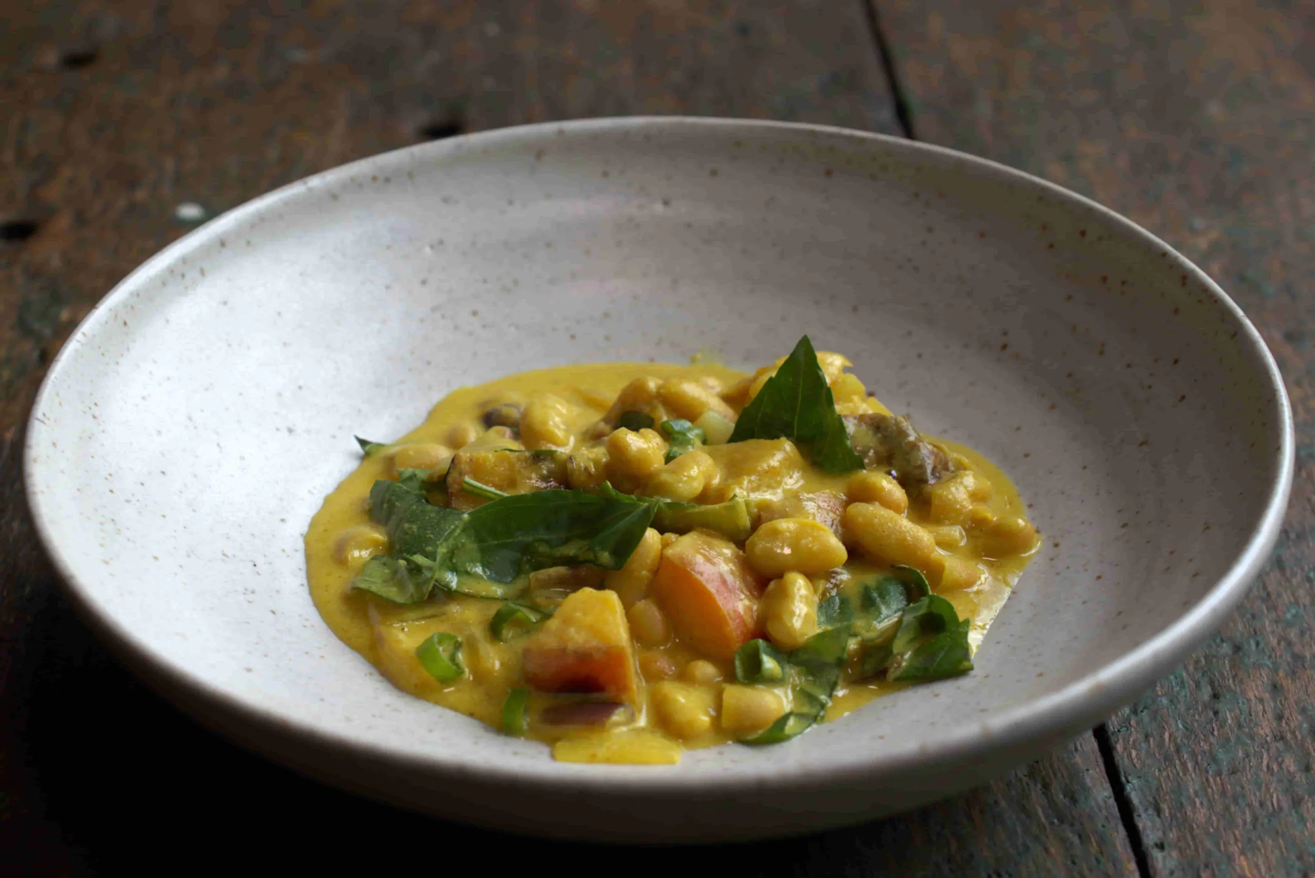 Thai Curry | Weiße Bohnen | Äpfel | Rote Zwiebel