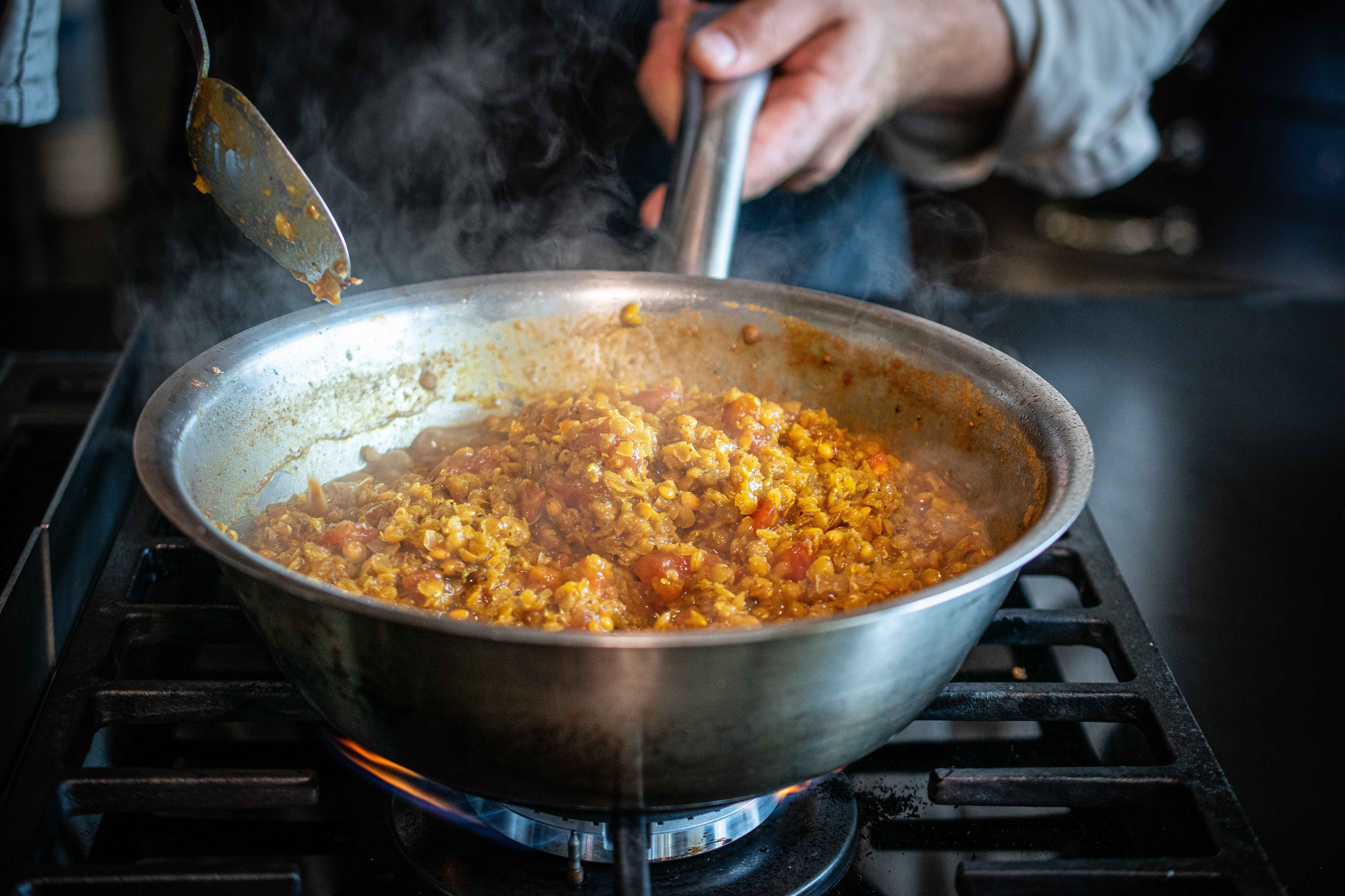 Rotes Linsendal | Dal Tadka | Tikka Masala | Garam Masala