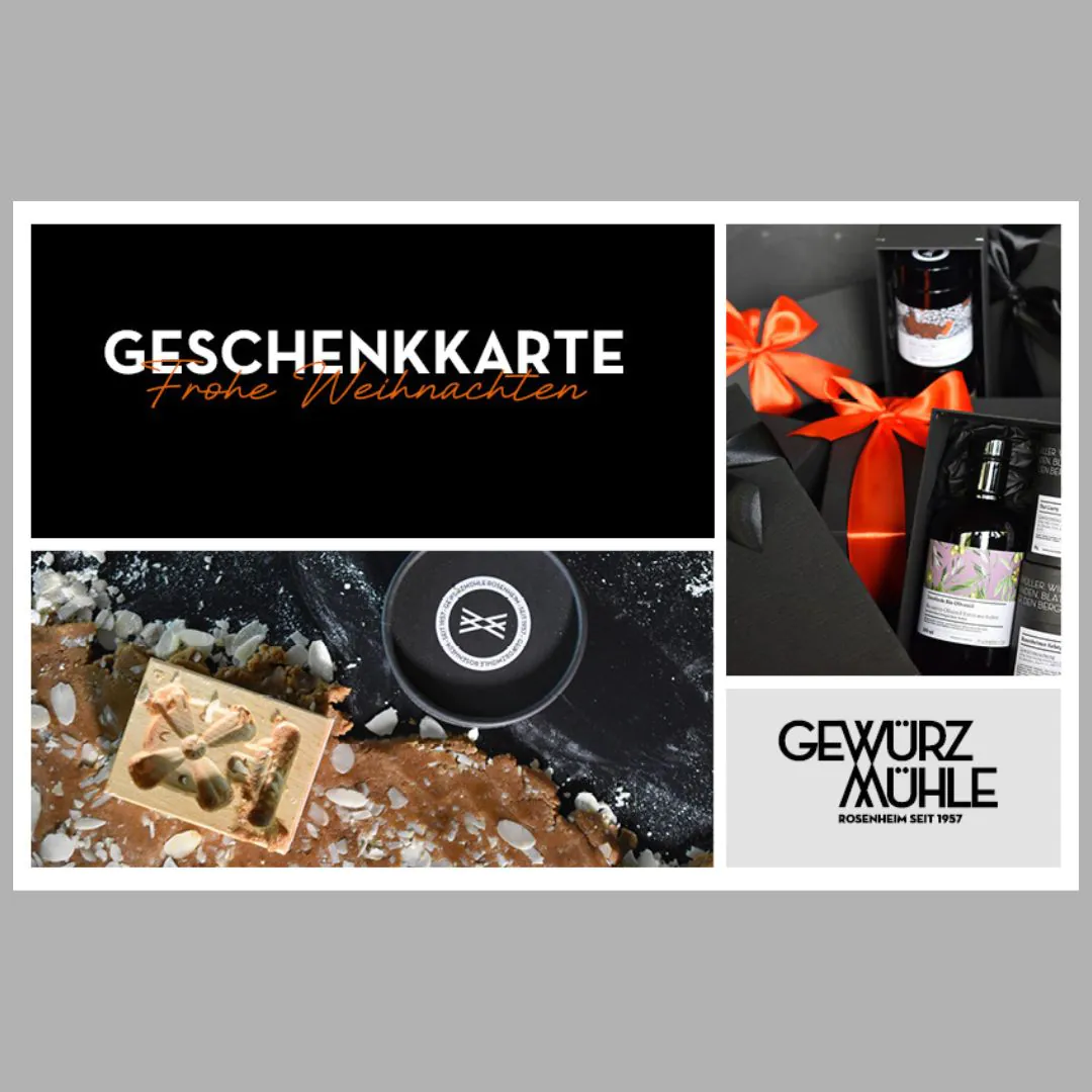 Geschenkgutschein Motiv: Frohe Weihnachten