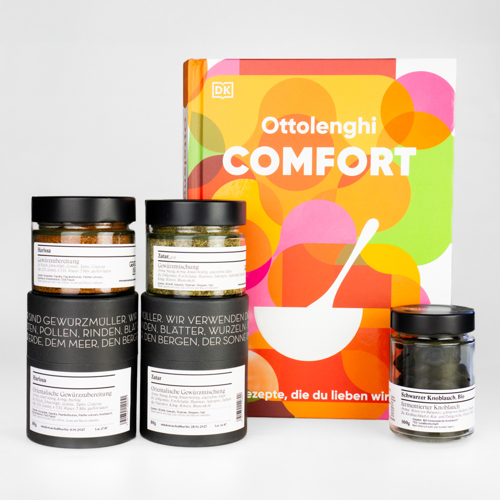 Set Ottolenghi 'Comfort' & 3 Gewürze