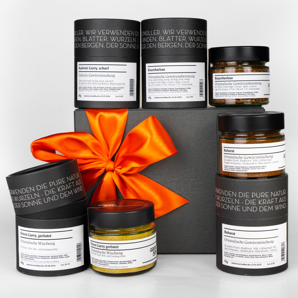 Gewürz Geschenkset "Oriental Four"
