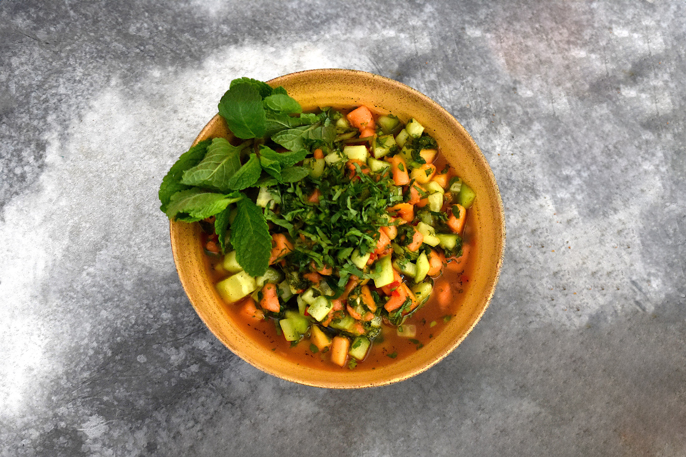 Papaya | Gurke | Vanille | Kashmir Curry