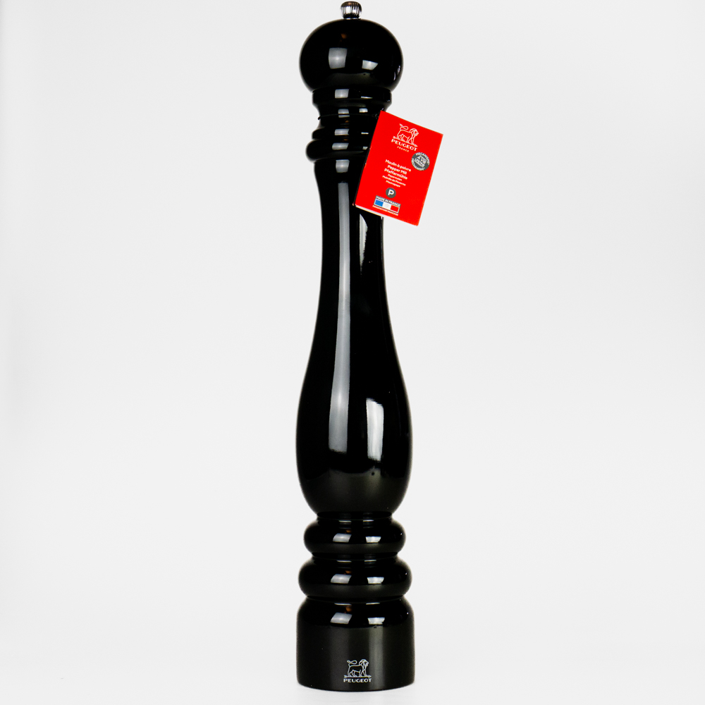 Pfeffermühle ‚Paris‘, schwarz lackiert, 50 cm