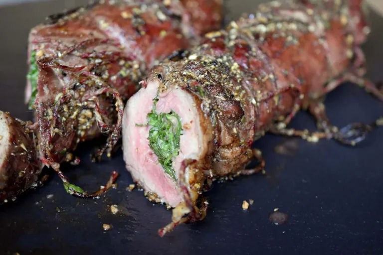 Fertiges Flanksteak