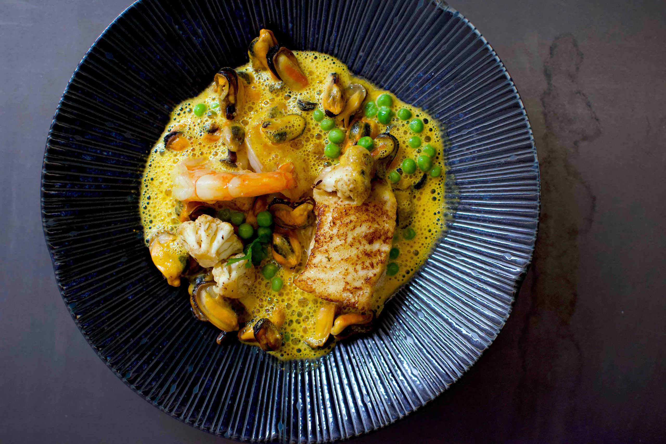Thai Curry | Seafood | Erbsen