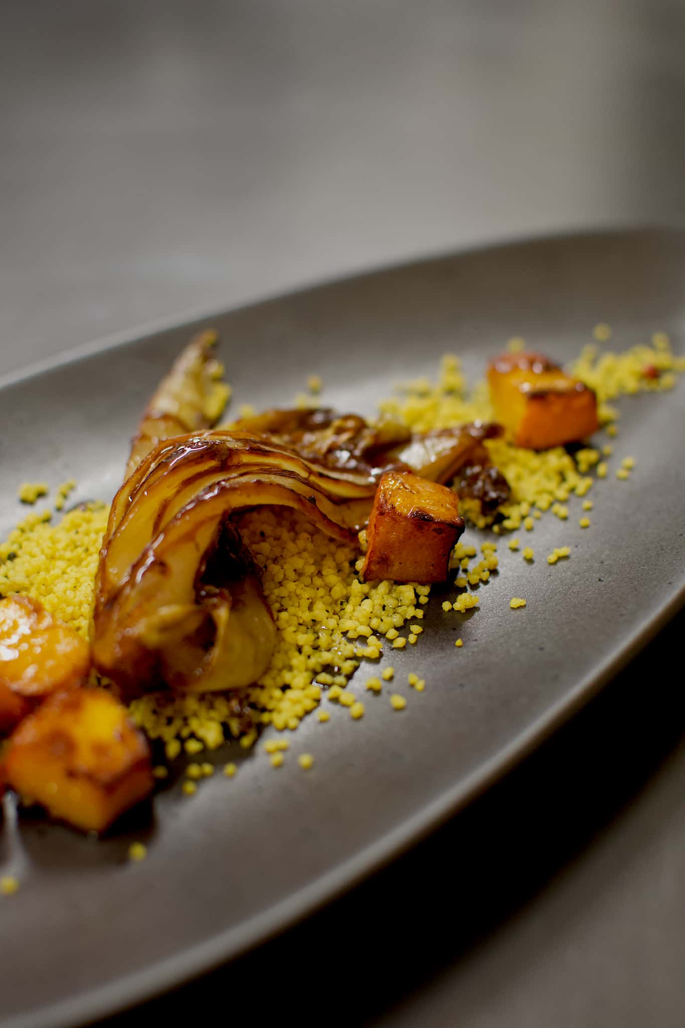 Couscous | Ras El Hanout | Kürbis | karamellisierter Chicorée
