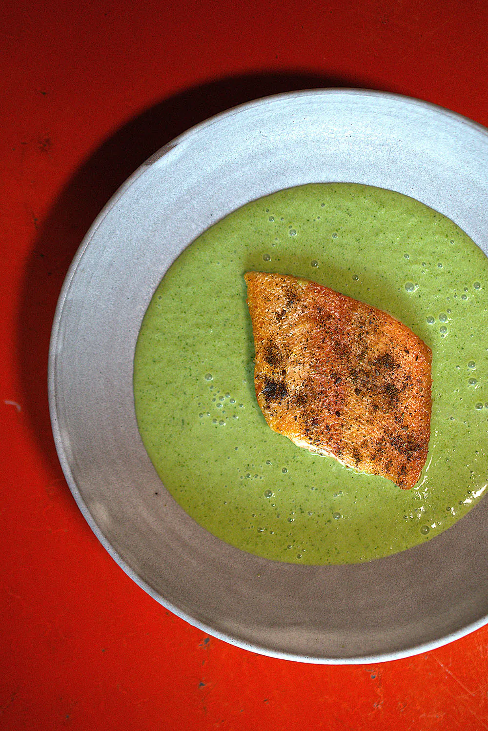 Gurkenkaltschale | Lachsforelle | Shichimi Togarashi