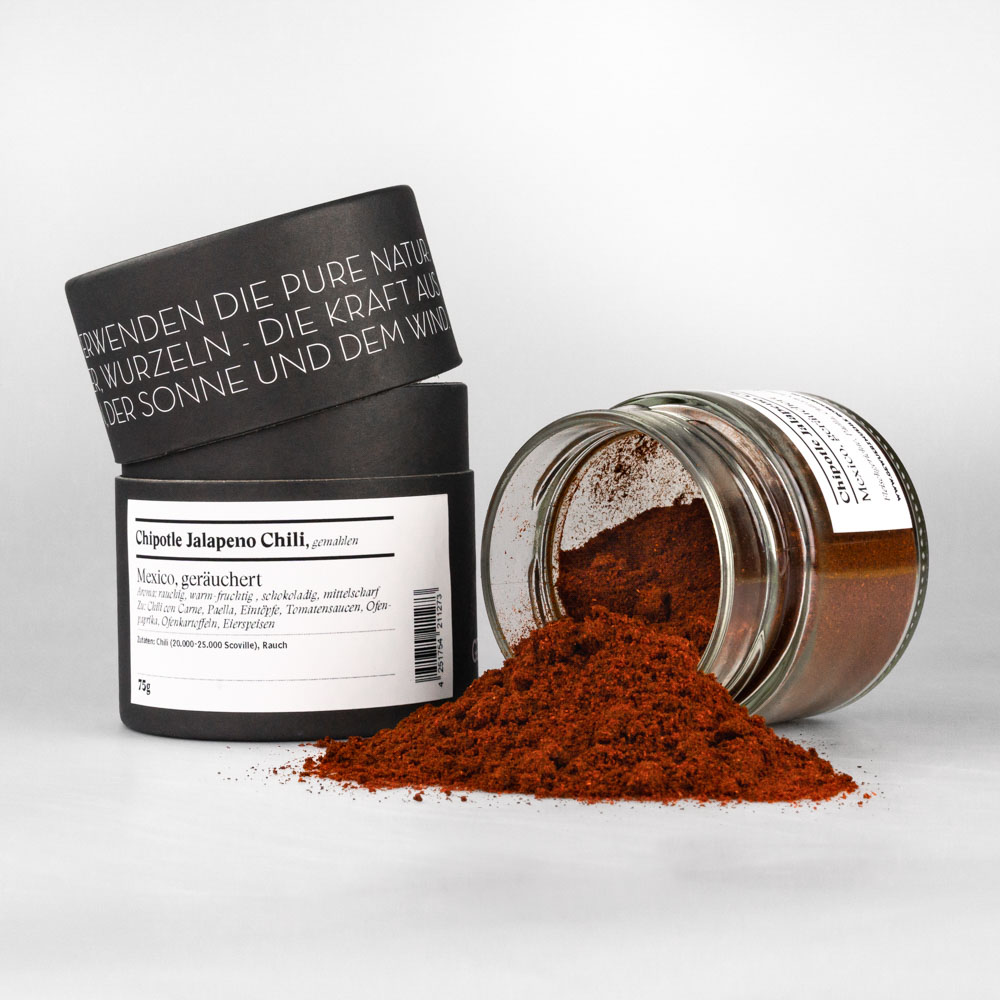 Chipotle Jalapeno Chili, geräuchert, gemahlen Chipotle Jalapeno Chili, geräuchert, gemahlen