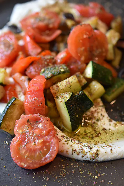 Labneh | Grillgemüse | Zatar