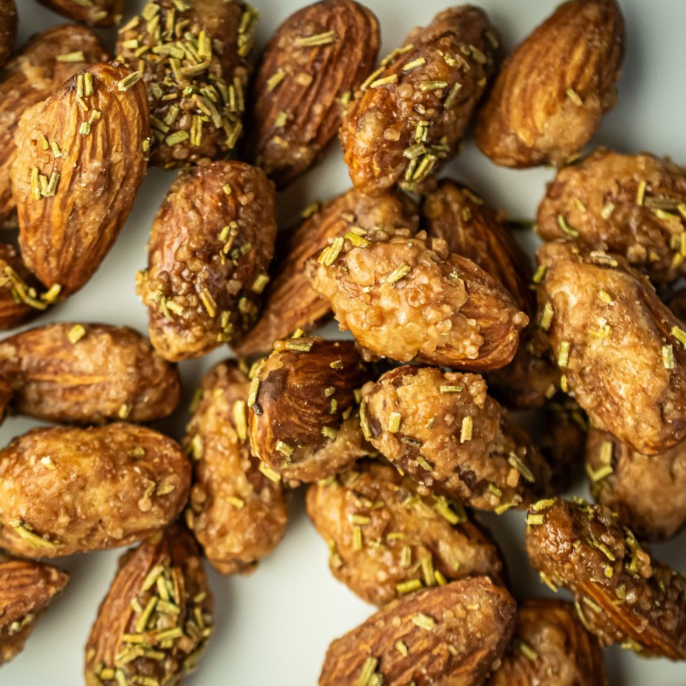 Honey Rosemary Almonds