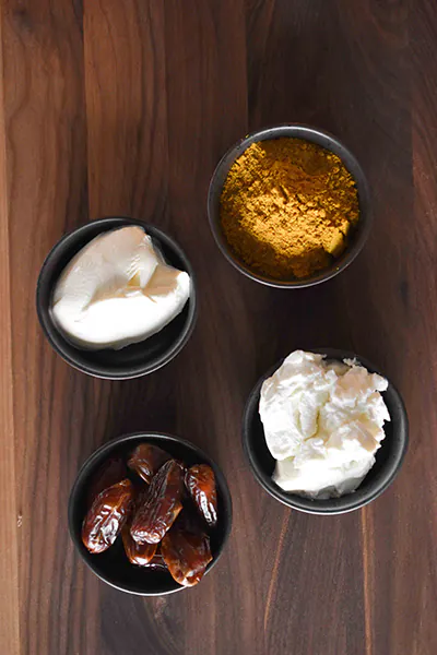 Curry-Dattel-Creme | Orient Curry | Ziegenfrischkäse | Datteln
