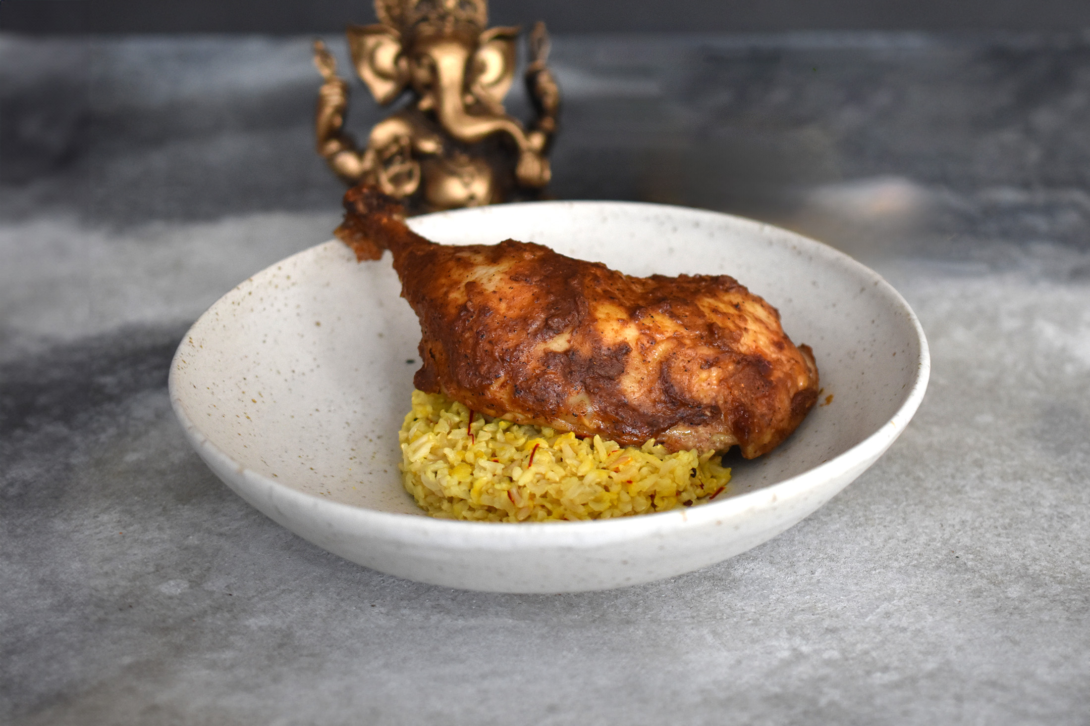 Tandoori Chicken | Kardamomreis | Safran
