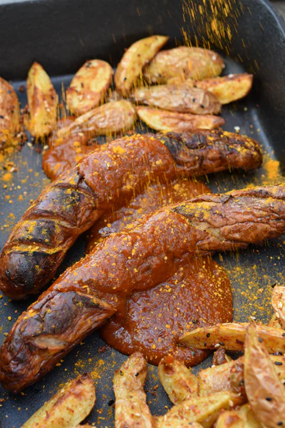 Currywurst | Thai Curry | Korean S(e)oul Rub Wedges