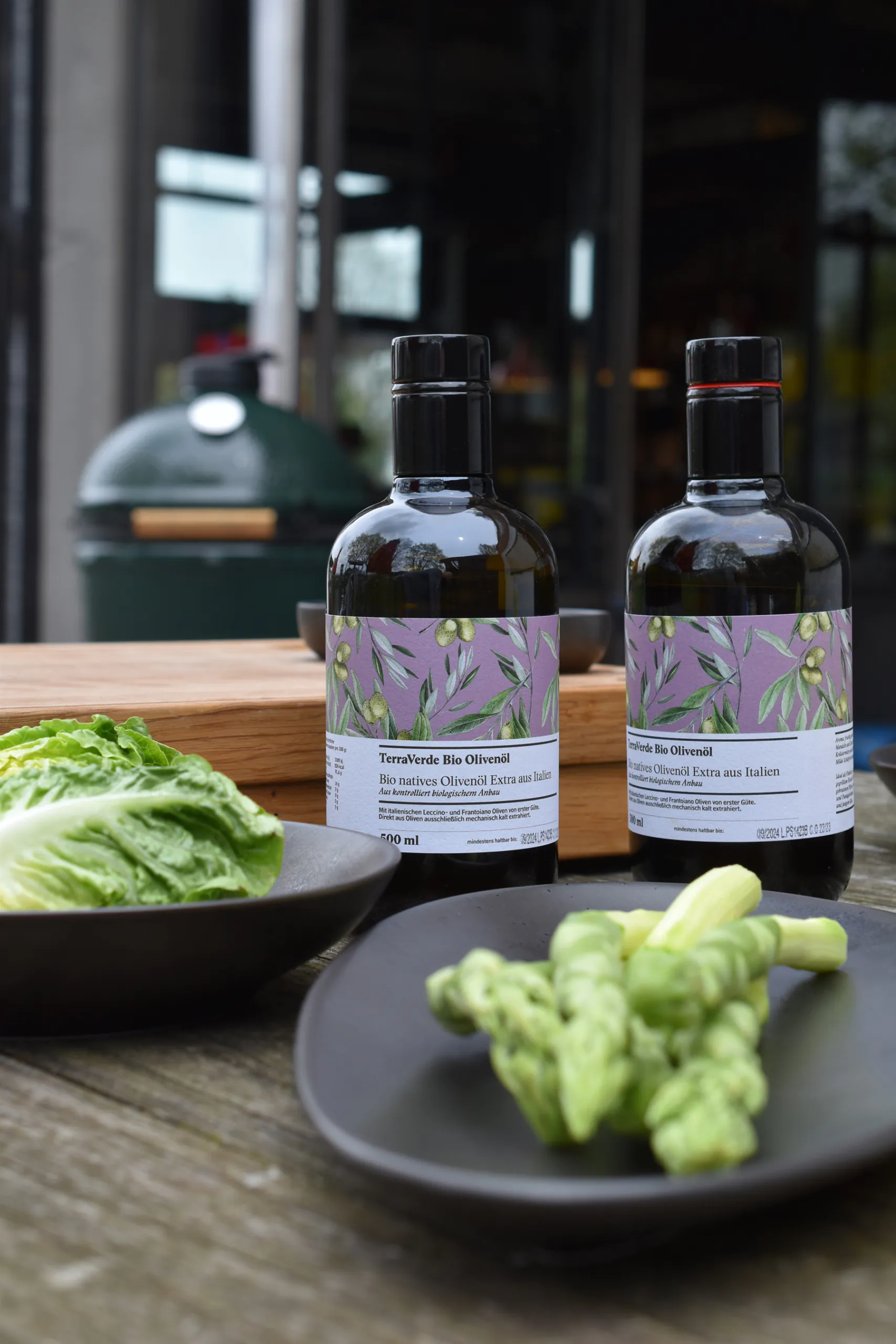 Garnelen | Spargel | Romanasalat | Orange Ocean Rub