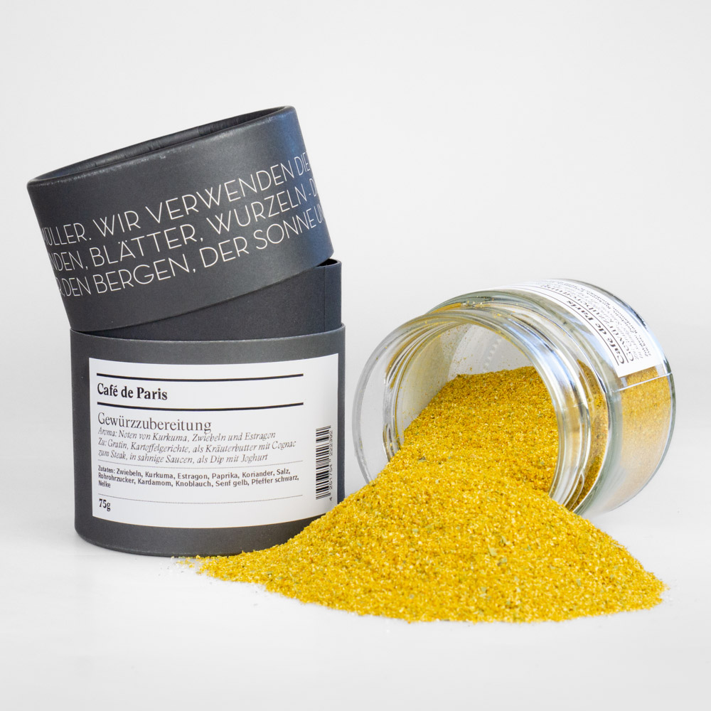 Café de Paris, Gewürzbutter Café de Paris, Gewürzbutter