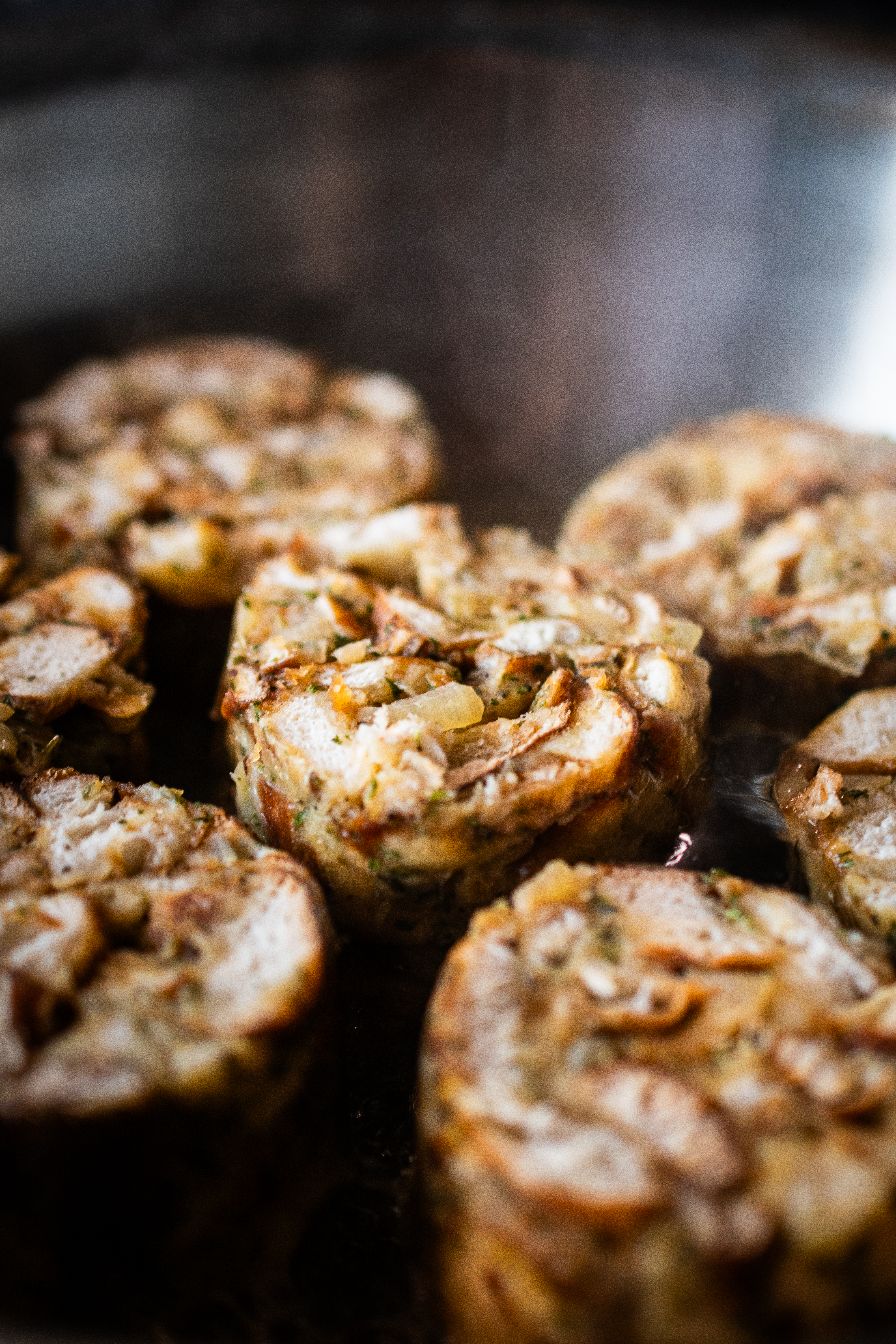 Brezenknödel | Bratkartoffelgewürz „Kini“ | Rahmschwammerl