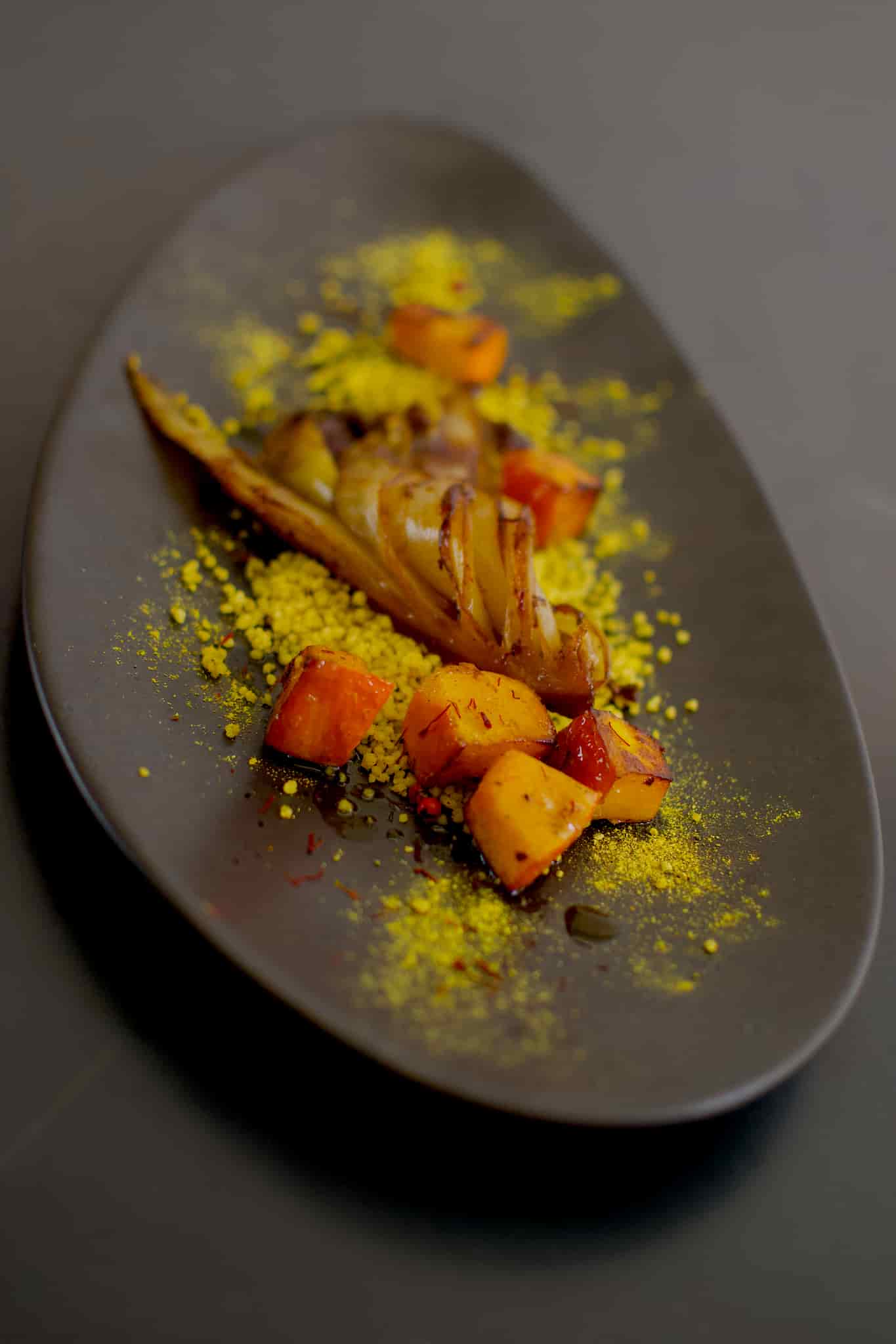 Couscous | Ras El Hanout | Kürbis | karamellisierter Chicorée