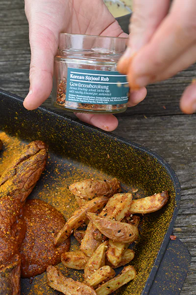 Currywurst | Thai Curry | Korean S(e)oul Rub Wedges