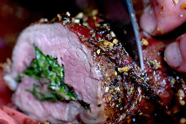 Fertiges Flanksteak