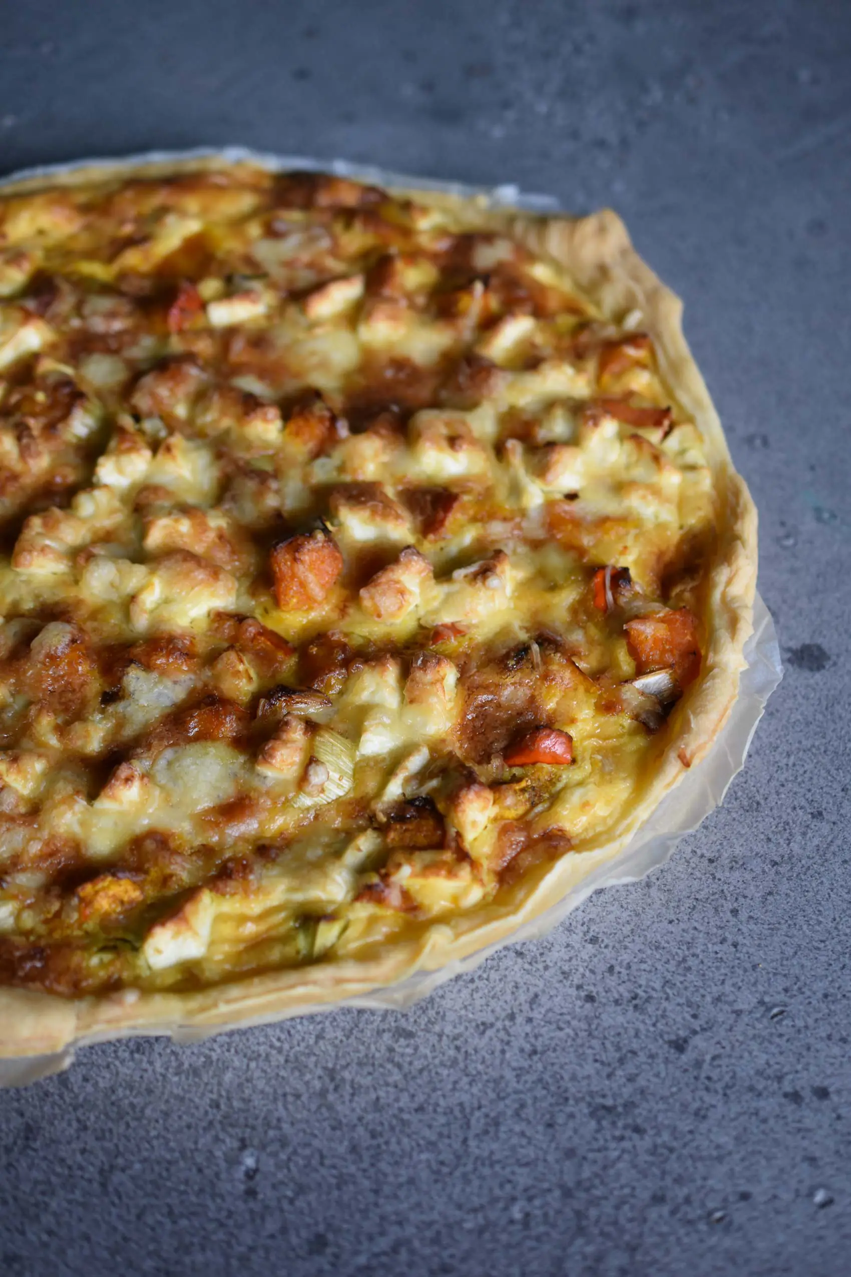 Kürbis-Quiche | Lauch | Feta | Café de Paris