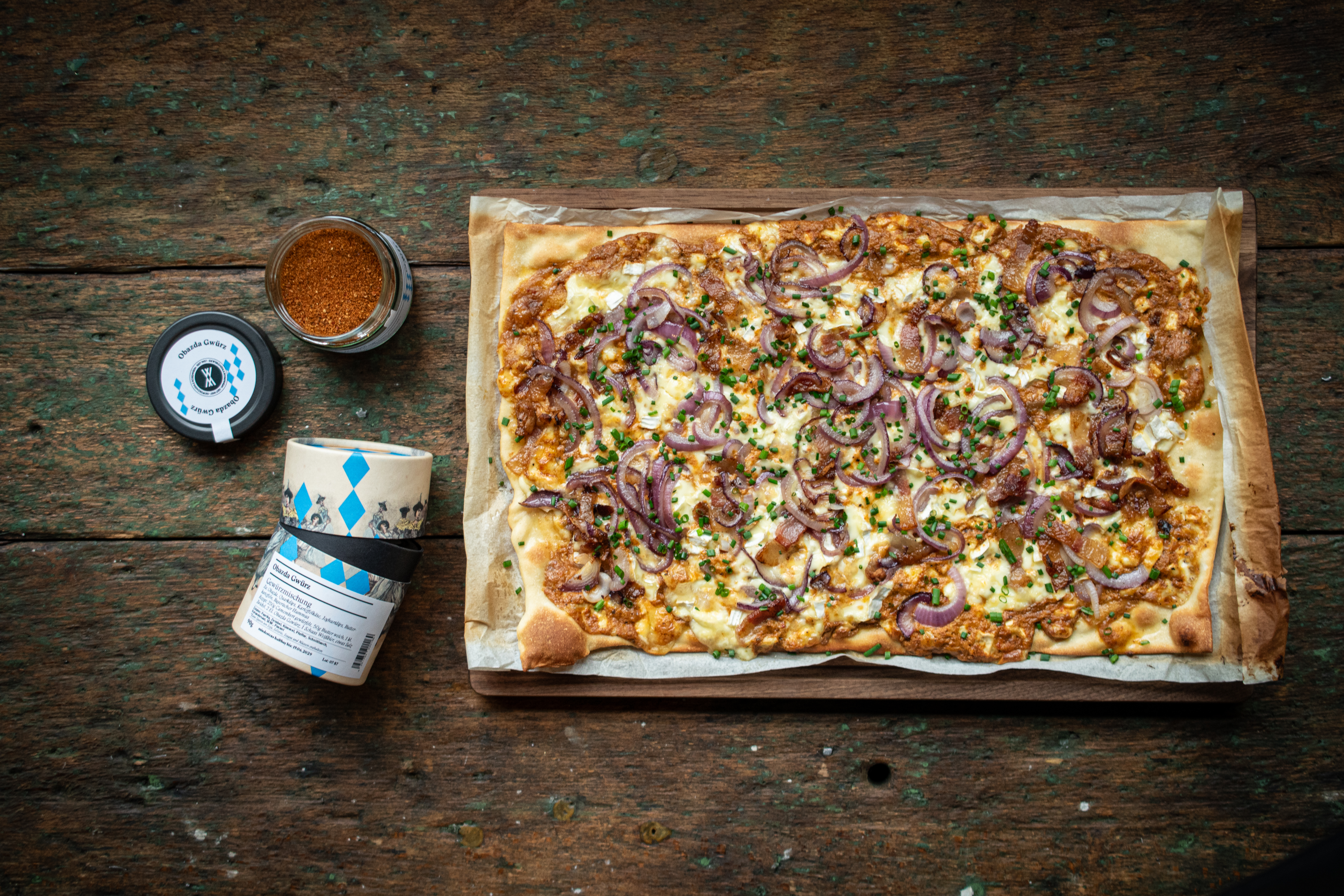 Flammkuchen | Obazda Creme | Camembert
