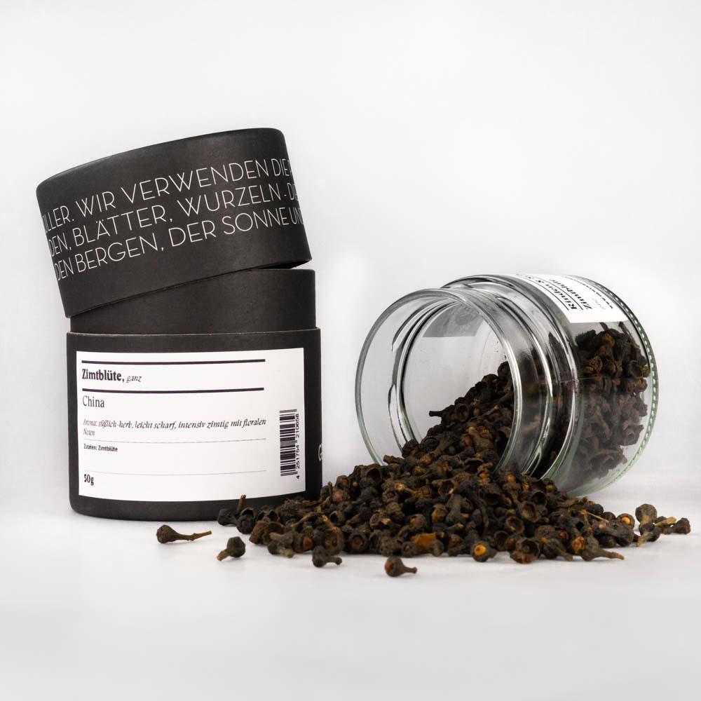 Zimtblüte, ganz Zimtblüte, ganz