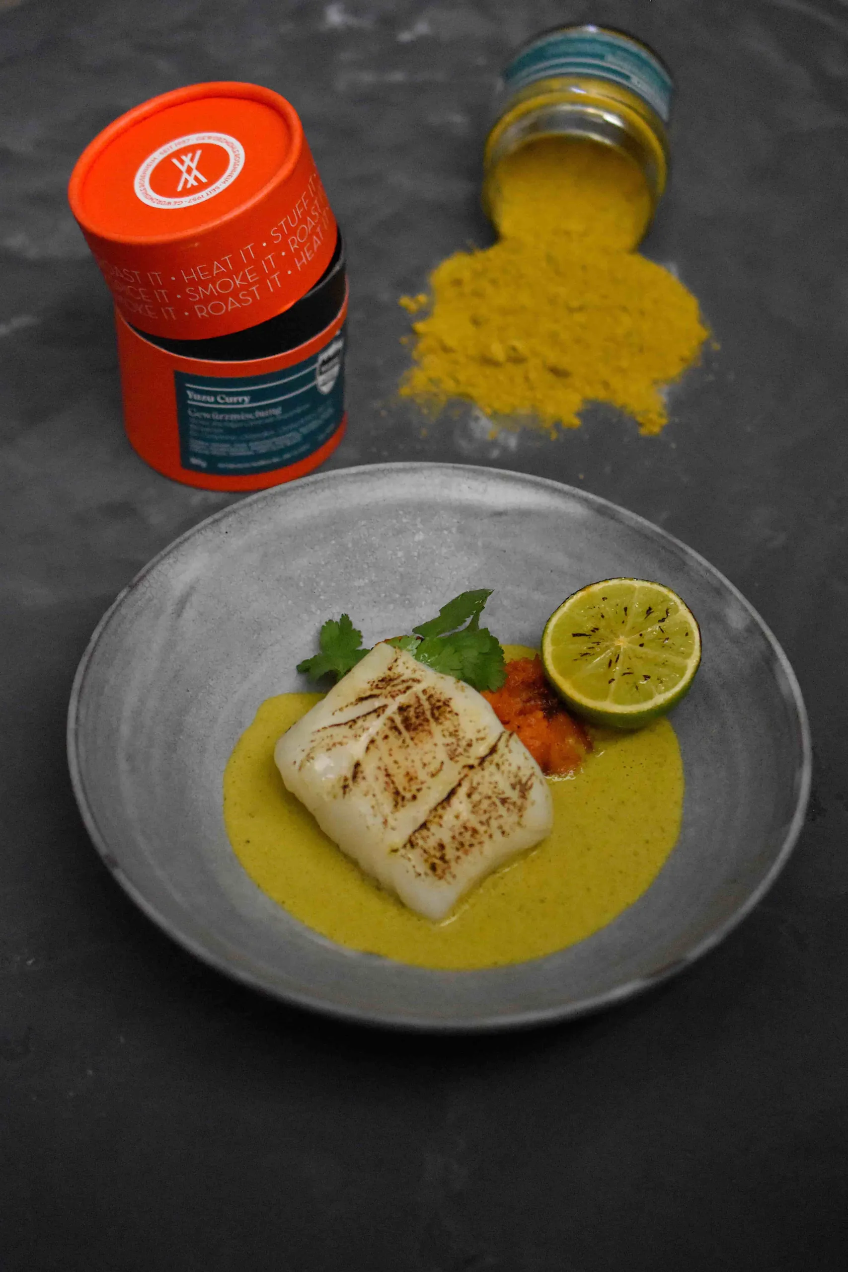 Kabeljau | Süsskartoffel | Yuzu Curry