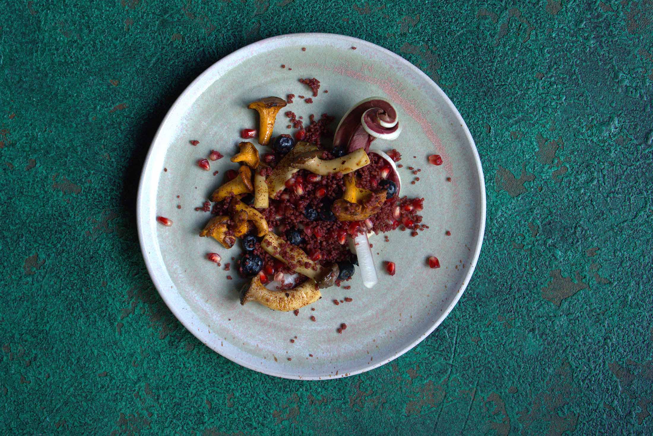 Kirschcouscous | Waldpilze | Cherry Chipotle Rub