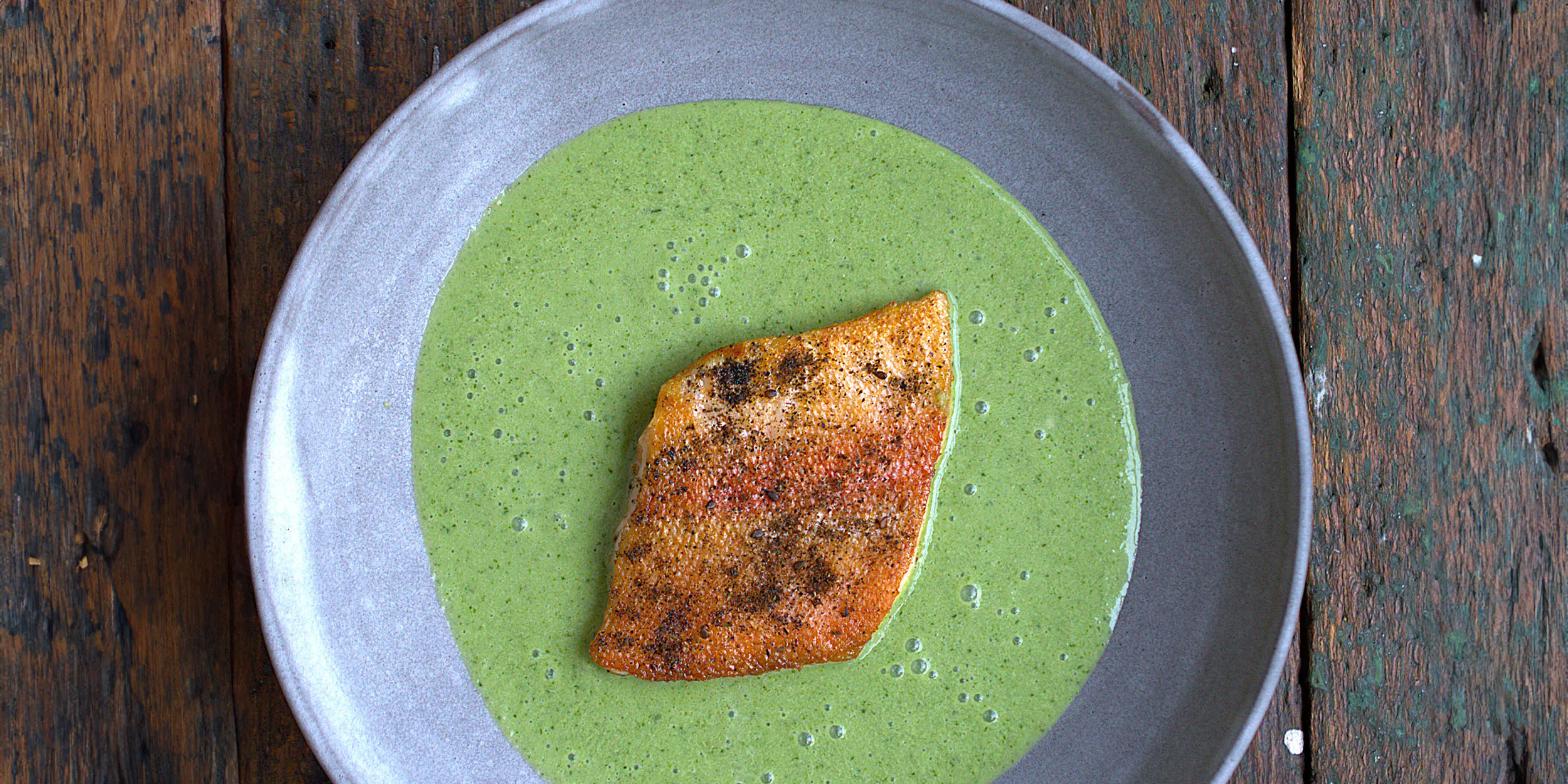 Gurkenkaltschale | Lachsforelle | Shichimi Togarashi