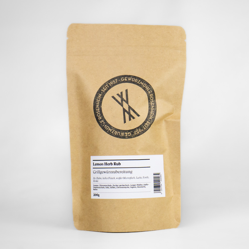 lemon herb rub Refillbeutel