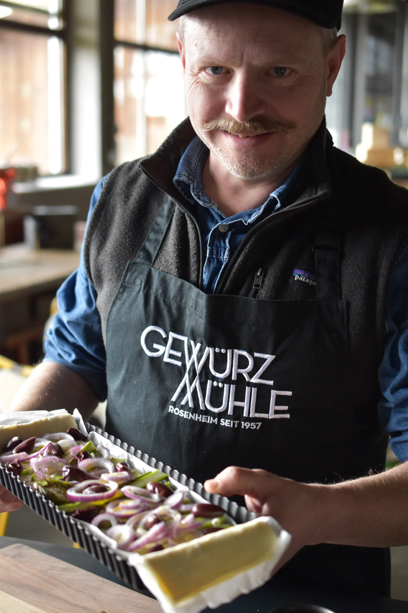 Blätterteig-Tarte | Grüner Spargel | Melange Noir Pfeffer