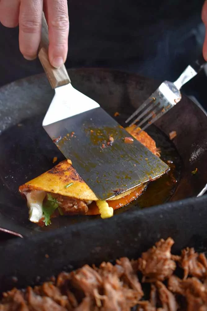 Pulled Pork Quesatacos