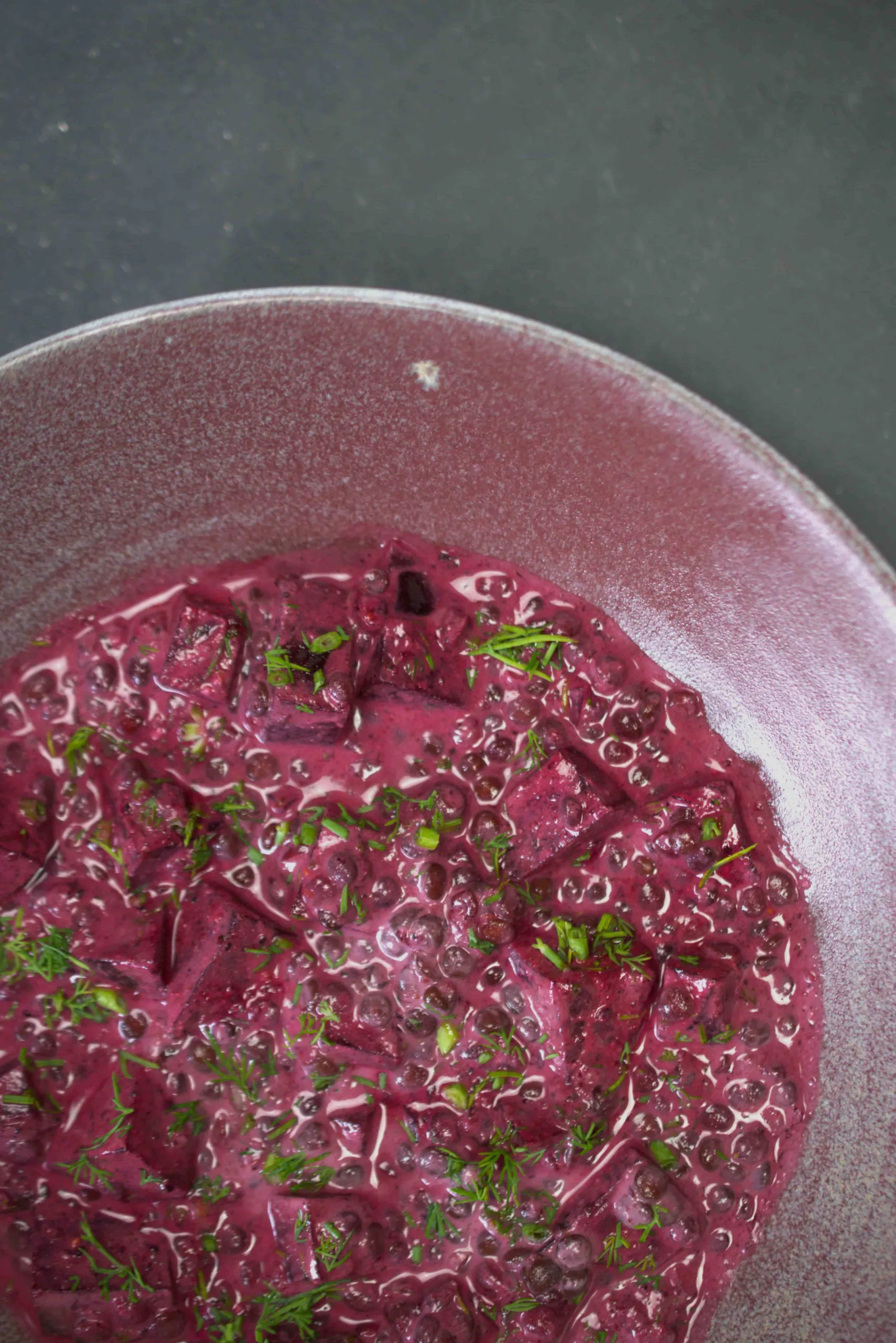 Purple Curry | Belugalinsen | Rote Beete | Pak Choi | Geröstete Austernpilze