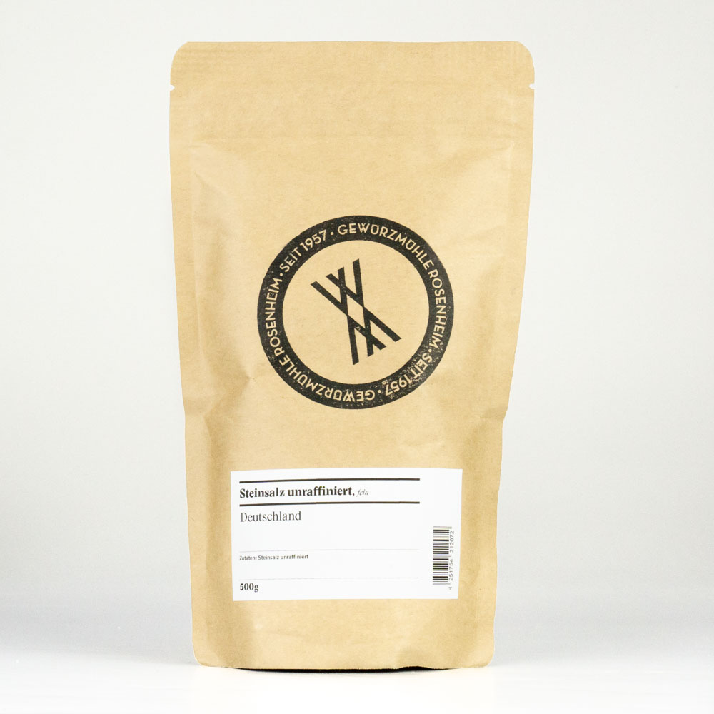 Steinsalz unraffiniert, Deutschland, 500 Gr.