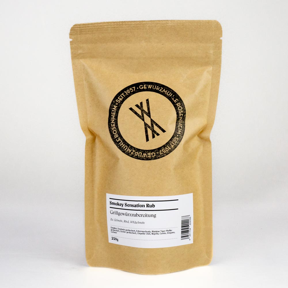 smokey sensation rub im Refillbeutel