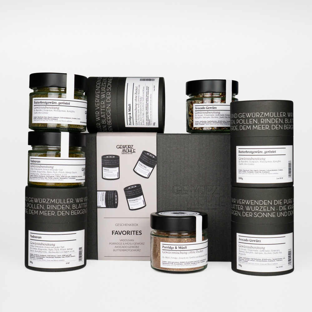 Gewürz Geschenkset "Favorites" (Banderole)