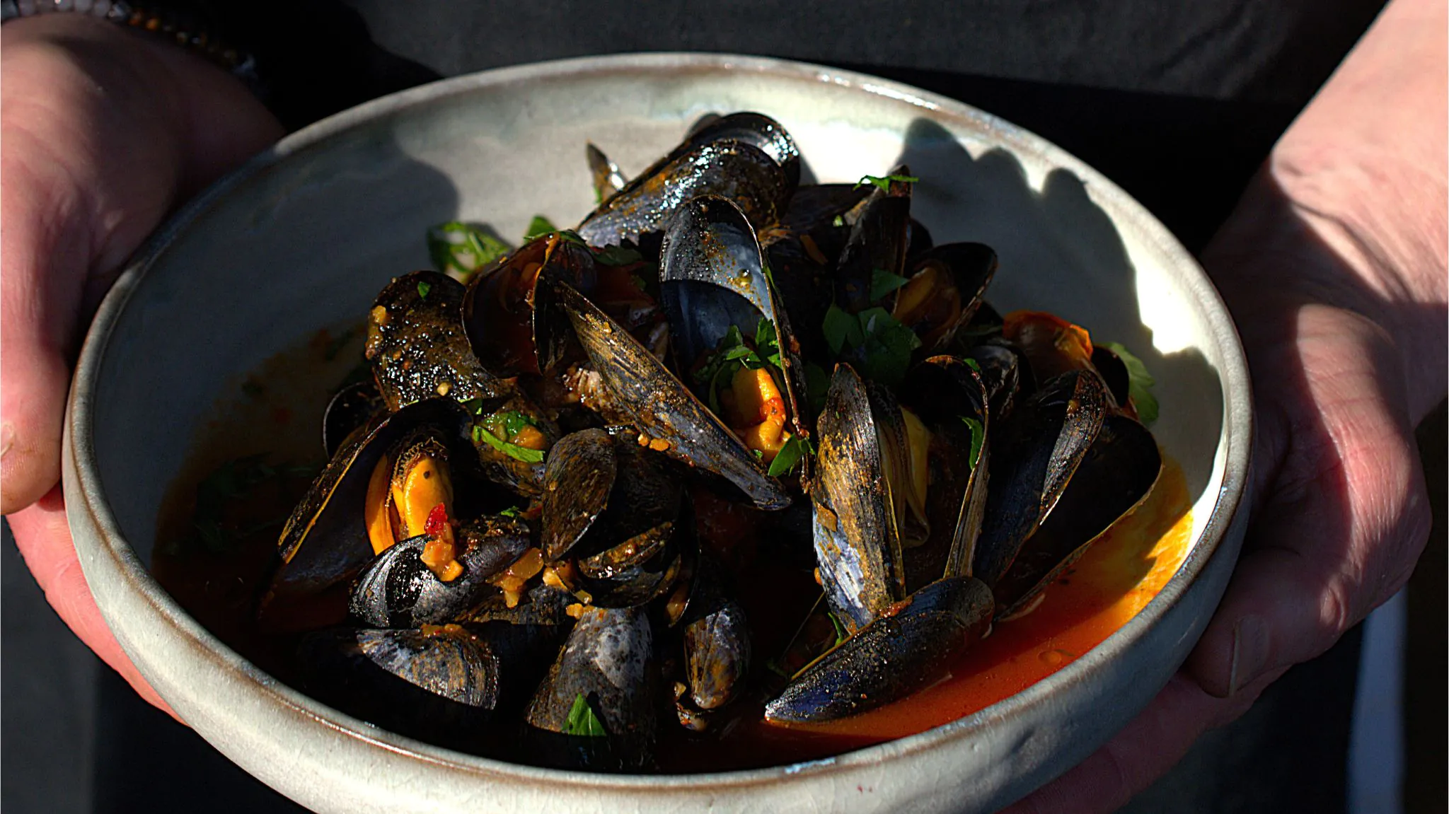 Miesmuscheln | Pasta Arrabiata
