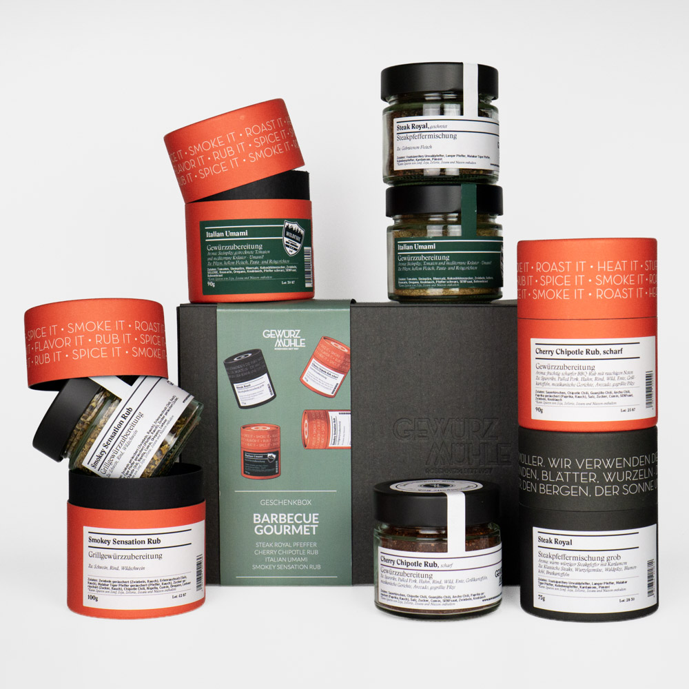 Gewürz Geschenkset "Barbecue Gourmet" (Banderole)