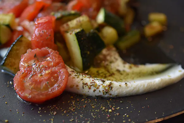Labneh | Grillgemüse | Zatar