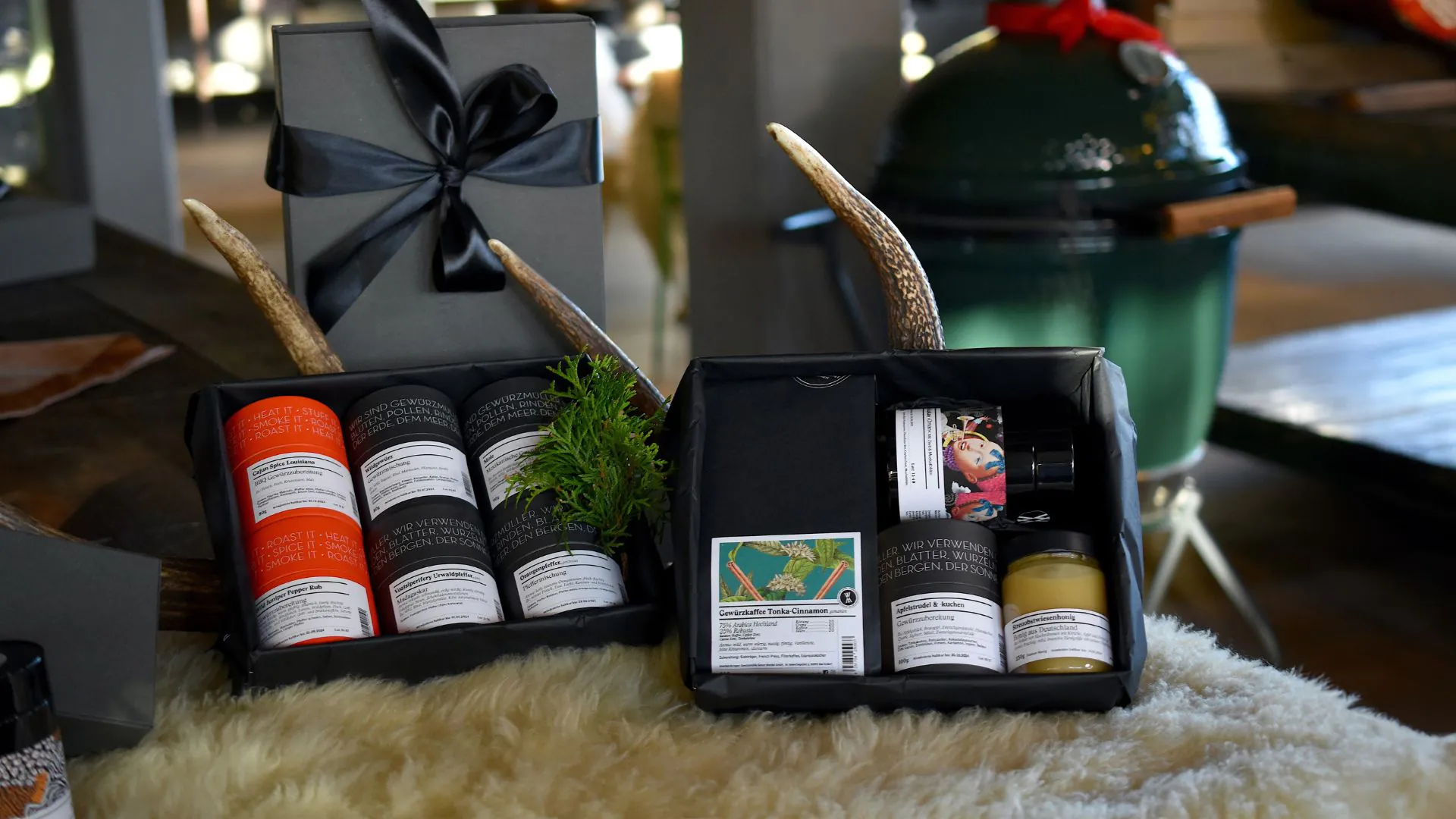 Geschenkboxen mit Gewürze