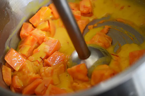 Rehkeule | Kashmir | Curry | Kichererbsen | Rosenkohl