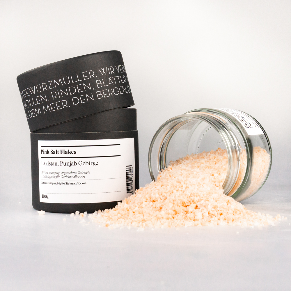 Pink Salt Flakes, Pakistan Pink Salt Flakes, Pakistan